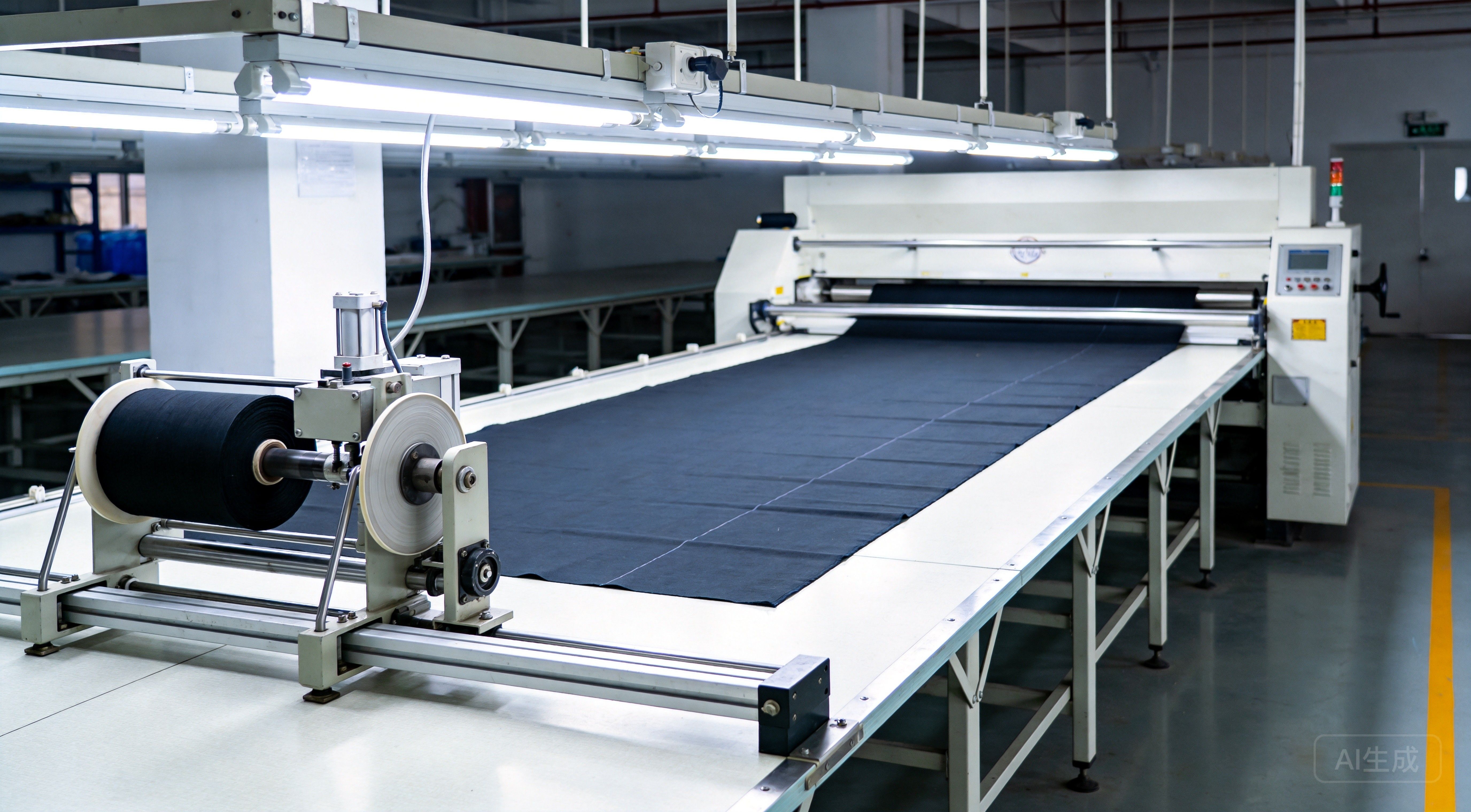 Fabric inspection and quality control station